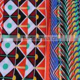 Zig Zag Stripe Diamond Shape Printed Polyester Cotton Rayon Blend Fabric thumbnail-4