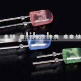 5mm Ovalled,diffused Color,red,yellow,blue,green,color Available;used for Led Screen