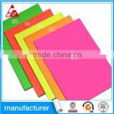 BEST SALE HIGH QUALITY FLUORESCENT PAPER SELF ADHESIVE PAPER