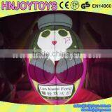 Led Inlflatable Girl Model for Advertising ,outdoor Led Inflatable Bar Advertising