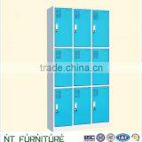 Steel 9 Door Cabinet Locker,steel Wardrobe for Malaysia Market thumbnail-3