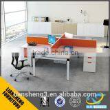 Office New Design Various Color Selection 4 Seater Office Computer Desk With Drawers thumbnail-1