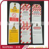 OEM Customized "DANGER, DO NOT OPERATE" Safety Lockout Tags thumbnail-2