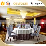 luxury high quality high back wooden fabric modern armless dining chair