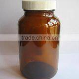 200ml Amber Wide Mouth Tablet Glass Container