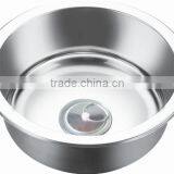 Yacht,Boat,Train and Public Mobile Toilet Used Stainless Steel Round Hand Wash Basin Kitchen Sink GR-Y532A thumbnail-4