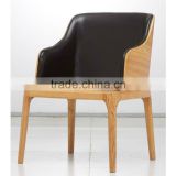 Hot Sale Leather Modern Wooden Dining Chair