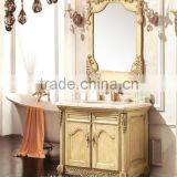 Solid Wood Carcase Material and Include Mirror Washroom Cabinet WTS228 thumbnail-5