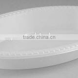 30x23cm Plastic Oval Plate