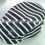 Women's Military Cadet Style Winter Cap in Plaid Checks thumbnail-4