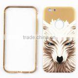 3D Animal Metal Cell Phone Bumper Case Cover