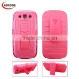 Hot Selling Robot Style Holster Combo Case for Samsung I9300 Galaxy s3