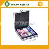 100pcs Poker Game Set Travel Funny Game Aluminum Case Poker Chip Set thumbnail-3