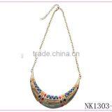 Antique Brass Necklaces,cheap Statement Necklace,hawaiian Necklace thumbnail-1