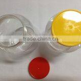 Clear PET Plastic Round Jar in 800ML thumbnail-5