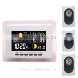 Digital Wireless Weather Station /weather Station Clock With Blue Backlight/ Automatic Weather Station thumbnail-1