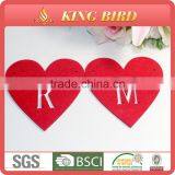 New Design Salable Fashion 100 Red Felt Placemat thumbnail-2