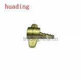 Swivel Connector W/hose Barb ,size 1/4"swivel Brass Connector thumbnail-1