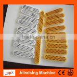 43 Glass Beads Cat Eye Reflective Aluminum Road Stud thumbnail-6