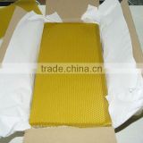 natural beeswax comb foundation/ beeswax sheet from pure beeswax