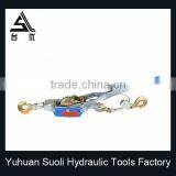 Manufacturing 4T Portable Cargo Puller With Double Gear Triple Hook thumbnail-2