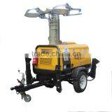 7KVA Water Cooled Diesel Trailer Tower Light Generator 4HVP4000 thumbnail-1