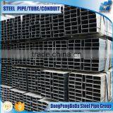 20*20*1.7 ERW GI Square Steel Pipe Galvanized Steel Hollow Section