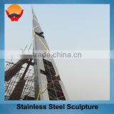 Steel Building Stainless Steel Sculpture thumbnail-1