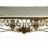 Luxury Gilt Sunflower Shape Wall Hanging Clock, 24K Gold Plated Brass Wall Clock, Home Decoration Wall Art thumbnail-4