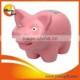 Custom pig shaped anti stress animal