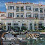 Outdoor Big Gardern Decoration Water Dolphin Fountain thumbnail-1