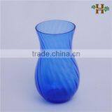 Tabletop Decoration Small Blue Glass Vase thumbnail-1