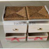 2015 Fashion Design High Quality Handmade Unfinished Wooden Cabinet With Cushion thumbnail-4