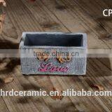 Factory Wholesale Cement Decorative Garden Plant Pots Indoor thumbnail-2