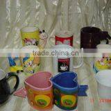 Porcelain Thermal Mug -Ceramic Coffee Mug-porcelain Travel Mug-stoneware Square Cup thumbnail-1