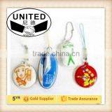 OEM Pvc Keychain Mobile Screen Cleaner With Customized Printing thumbnail-1