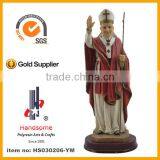 2014 Resin Christian Pope Statue , the Pontiff Figurine thumbnail-1