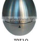 Stainless Steel Egg Shape Kitchen Mechanical Timer thumbnail-1