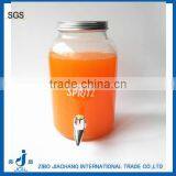 Nice Glass Orange Juice Dispenser Big Drinking 32 oz Storage Mason Jar thumbnail-1