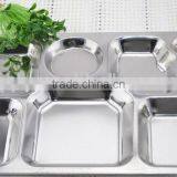 Stainless Steel Fast Food Dinner Plate thumbnail-2