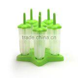 6pcs Star Shape Groovy Pop Molds Ice Cooler Sticks Mold TH2187 thumbnail-1