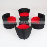 Garden Rattan Table and Chair thumbnail-5