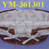 New Design Large Half Inexpensive Wicker Shopping Basket thumbnail-1