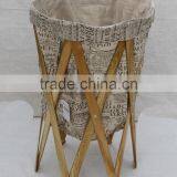 Canvas Bags Folding Laundry Basket/Hamper thumbnail-1