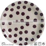 Green Ceramic Stoneware Dinner Plate thumbnail-3