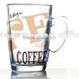 6oz 8oz 10oz 12oz Caffe Latte Espresso Cappuccino Color Printing Coffee Mug Drinking Glass Mug With Handle thumbnail-2