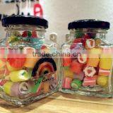 100ml 200ml 280ml 380ml Square Shape Popular Glass Jam Jar thumbnail-1