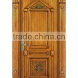 Elegant Noble Carved Solid Wood Entry Door for Residential House in American Style BF11-12191a thumbnail-6