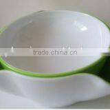 Innovative Bowl-in-dish Plastic Snack Bowl Set With Divider thumbnail-2