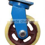 High Quality PP Material 8"caster Medical Wheels Rubber Caster thumbnail-1